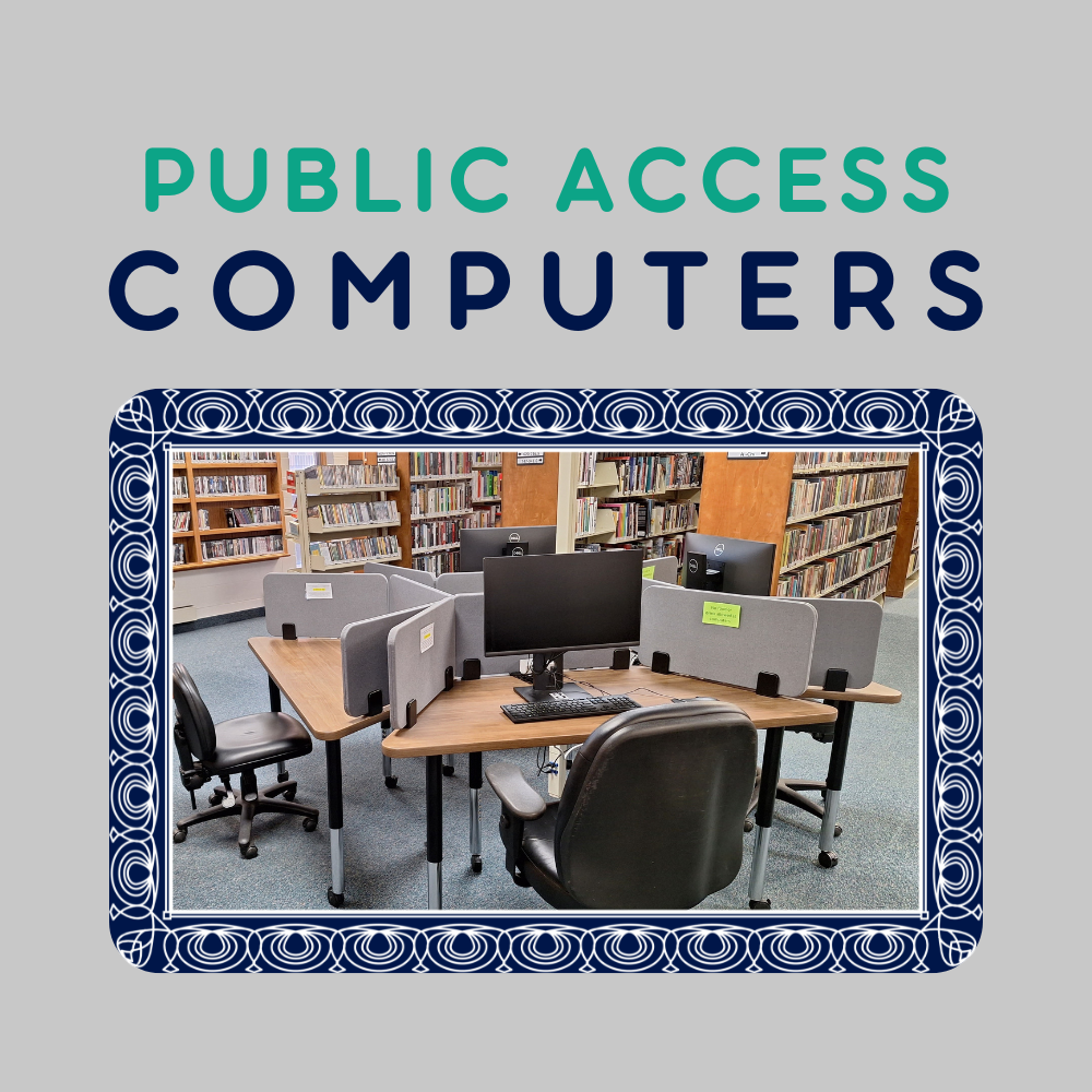 Public Access Computers image with picture of computers for adults