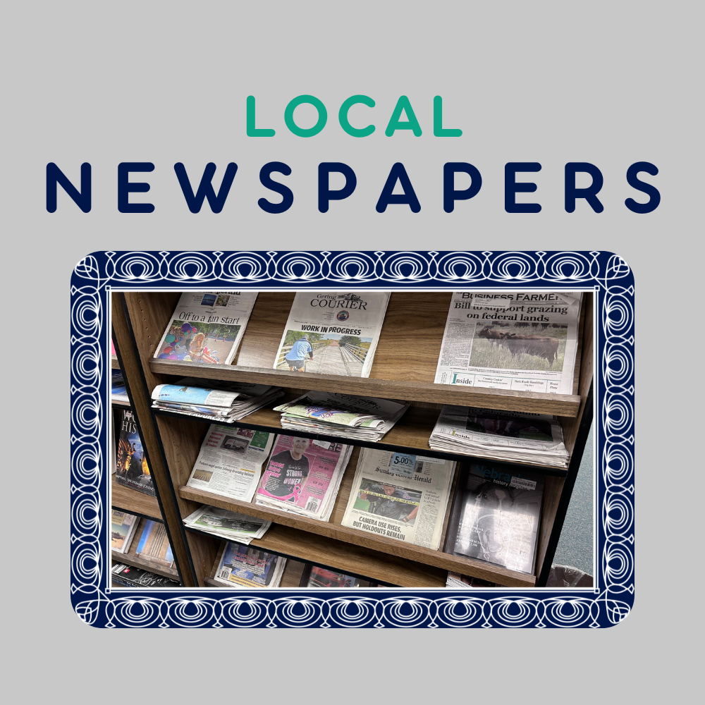 Local Newspapers image with picture of the newspaper rack