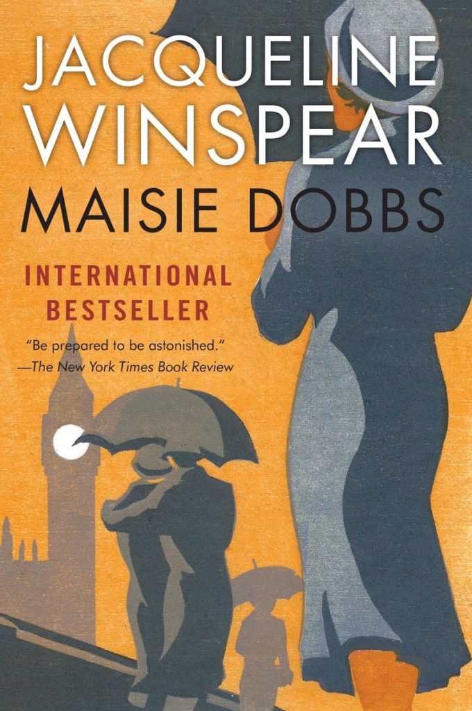 book cover of "Maisie Dobbs" by Jacqueline Winspear
