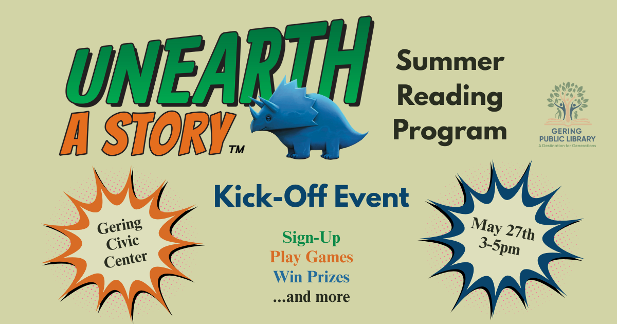 Unearth a Story Summer Reading Program Kick Off image